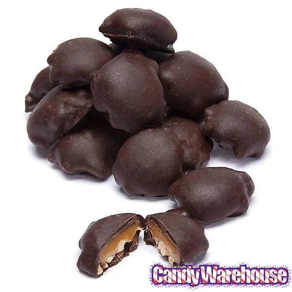 DeMet's Turtles Minis Caramel Nut Cluster Chocolates - Dark Almond: 5-Ounce Bag 4 DeMet's Turtles Minis Caramel Nut Cluster Chocolates - Dark Almond: 5-Ounce Bag - Image 4