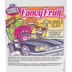 Dubble Bubble Fancy Fruit Gum: 850-Piece Case -Candy Shop dubble bubble fancy fruit gum 850 piece case candy warehouse 3