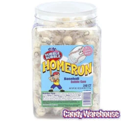 Dubble Bubble Home Run Baseball Gumballs: 240-Piece Tub 8 Dubble Bubble Home Run Baseball Gumballs: 240-Piece Tub -Candy Shop dubble bubble home run baseball gumballs 240 piece tub candy warehouse 4 4d29b739 a811 4d64 a6d3 c162949d7fb6