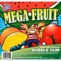 Dubble Bubble Mega Fruit 2-Inch Gumballs: 138-Piece Case -Candy Shop dubble bubble mega fruit 2 inch gumballs 138 piece case candy warehouse 5 234b1a94 1228 40d8 b24d a7b67a2be89d