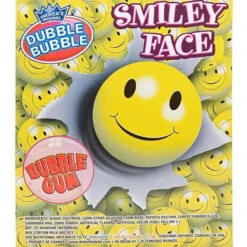Dubble Bubble Smiley Face 1-Inch Gumballs: 850-Piece Case -Candy Shop dubble bubble smiley face 1 inch gumballs 850 piece case candy warehouse 5