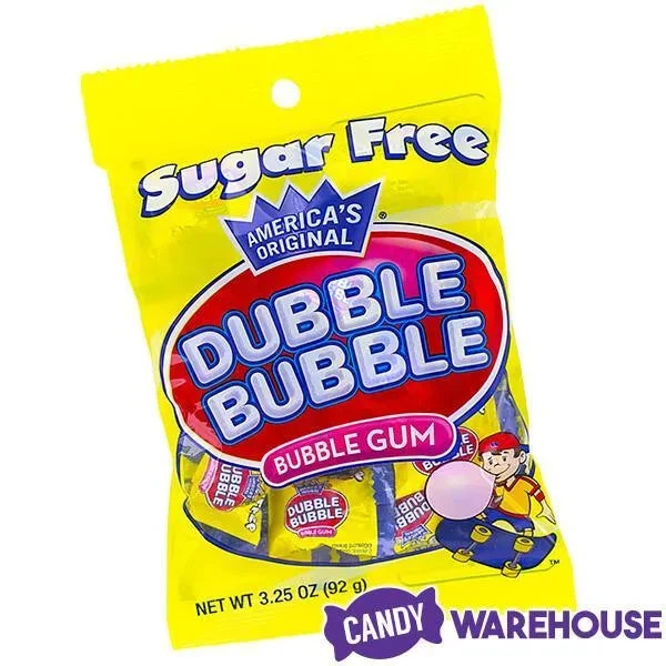 Dubble Bubble Sugar Free Gum Packets: 240-Piece Box 3 Dubble Bubble Sugar Free Gum Packets: 240-Piece Box - Image 3