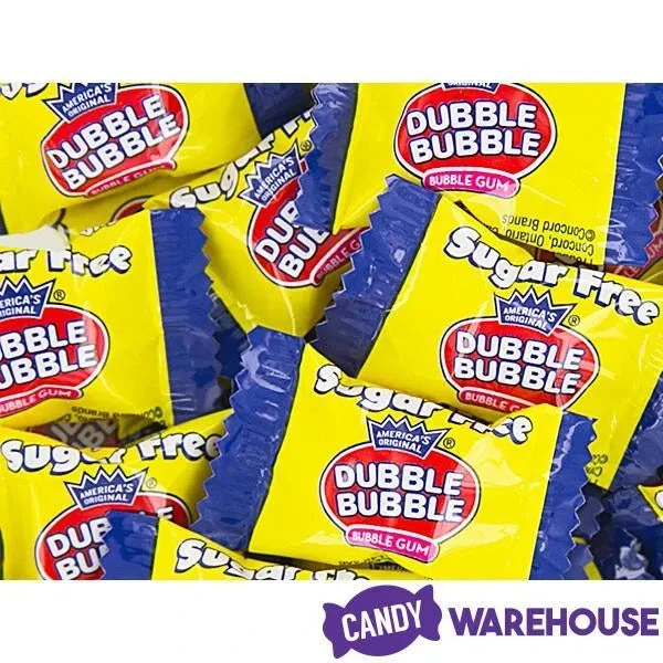Dubble Bubble Sugar Free Gum Packets: 240-Piece Box 4 Dubble Bubble Sugar Free Gum Packets: 240-Piece Box - Image 4
