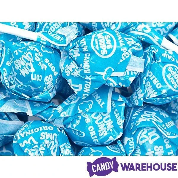 Dum Dums Caribbean Blue Party Pops - Cotton Candy: 75-Piece Bag 4 Dum Dums Caribbean Blue Party Pops - Cotton Candy: 75-Piece Bag - Image 4