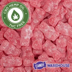 Eddy Edibles Hot Cinnamon CBD Gummies THC Free 300mg: 30 Gummy Bears -Candy Shop eddy edibles hot cinnamon cbd gummies thc free 300mg 30 gummy bears candy warehouse 3