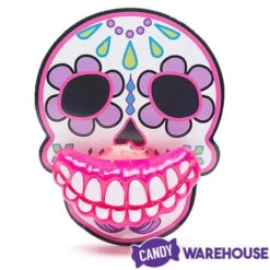 Flix Candy Day Of The Dead Sweet Skull Lip Pops Candy Packs: 12-Piece Display -Candy Shop flix candy day of the dead sweet skull lip pops candy packs 12 piece display candy warehouse 7