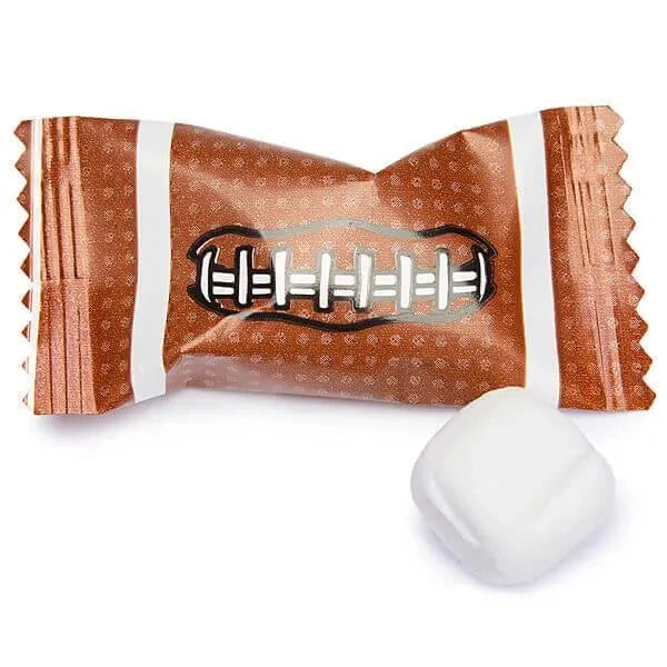 Football Wrapped Butter Mint Creams: 300-Piece Case 1 Football Wrapped Butter Mint Creams: 300-Piece Case