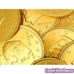 Fort Knox Gold Foiled Milk Chocolate 5-Inch Medallions: 12-Piece Box 8 Fort Knox Gold Foiled Milk Chocolate 5-Inch Medallions: 12-Piece Box -Candy Shop fort knox gold foiled milk chocolate 5 inch medallions 12 piece box candy warehouse 3