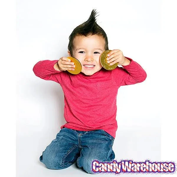 Fort Knox Gold Foiled Milk Chocolate US Dollar Medallions: 30-Piece Box 4 Fort Knox Gold Foiled Milk Chocolate US Dollar Medallions: 30-Piece Box - Image 4