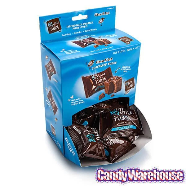 Fudge Bites - Chocolate: 12-Piece Display 2 Fudge Bites - Chocolate: 12-Piece Display - Image 2