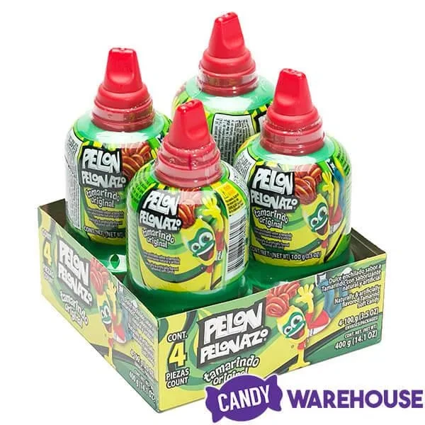 Giant Pelon Pelonazo Tamarind Candy Dispensers: 4-Piece Display 5 Giant Pelon Pelonazo Tamarind Candy Dispensers: 4-Piece Display - Image 5