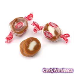 Goetze's Caramel Creams Bulls Eyes Candy - Vanilla: 100-Piece Tub -Candy Shop goetze s caramel creams bulls eyes candy vanilla 100 piece tub candy warehouse 3