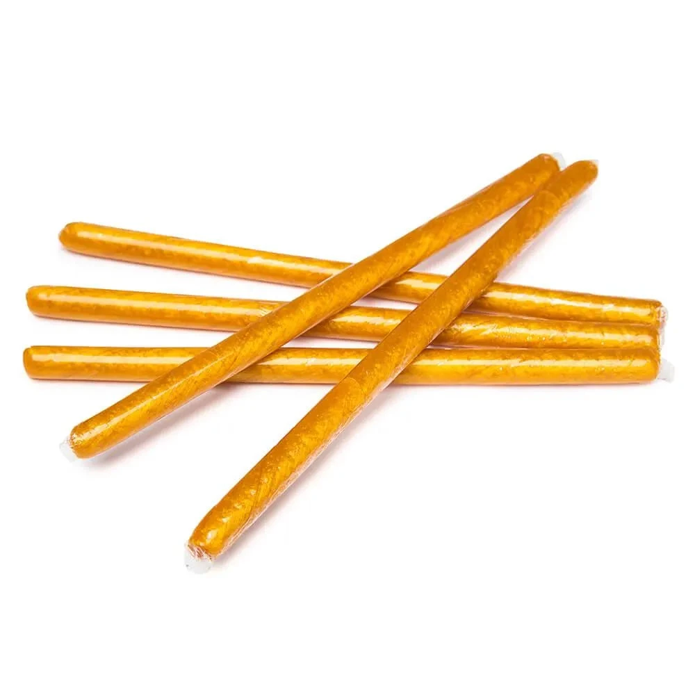 Gold Butterscotch Cream Soda Hard Candy Sticks: 100-Piece Box 1 Gold Butterscotch Cream Soda Hard Candy Sticks: 100-Piece Box