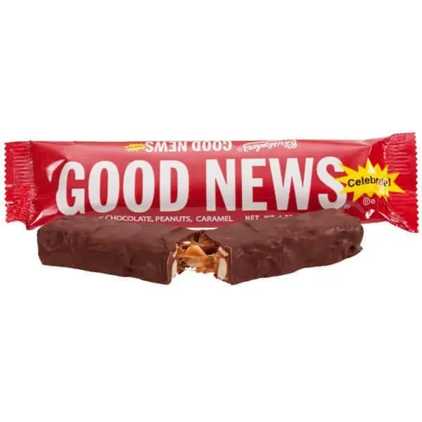 Good News Candy Bars: 36-Piece Box 1 Good News Candy Bars: 36-Piece Box