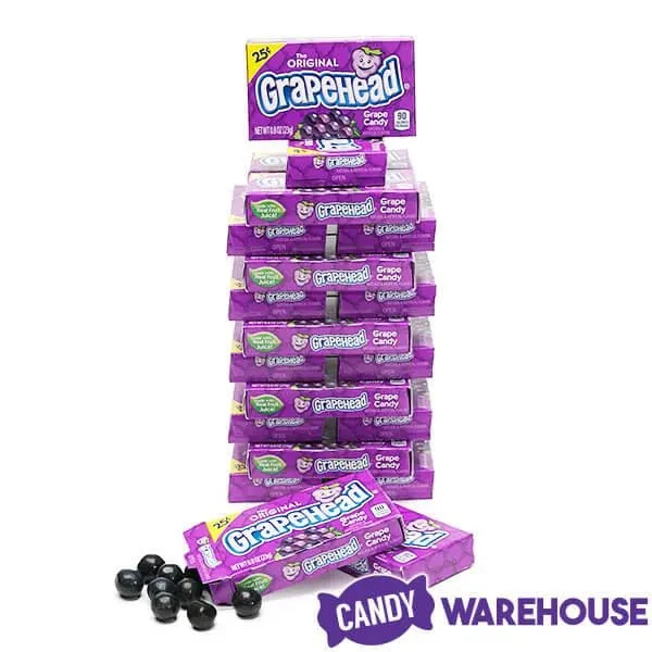 Grapehead Candy Mini Packs: 24-Piece Box 2 Grapehead Candy Mini Packs: 24-Piece Box - Image 2