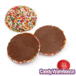 Candy Shop -Candy Shop guittard milk chocolate wafers with colored nonpareils 5lb bag candy warehouse 2 79a8e80e 6c46 44ee 9713 99ef493cc595
