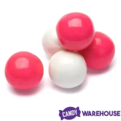 Gumballs Color Combo - Pink And White: 4LB Box 6 Gumballs Color Combo - Pink And White: 4LB Box -Candy Shop gumballs color combo pink and white 4lb box candy warehouse 3
