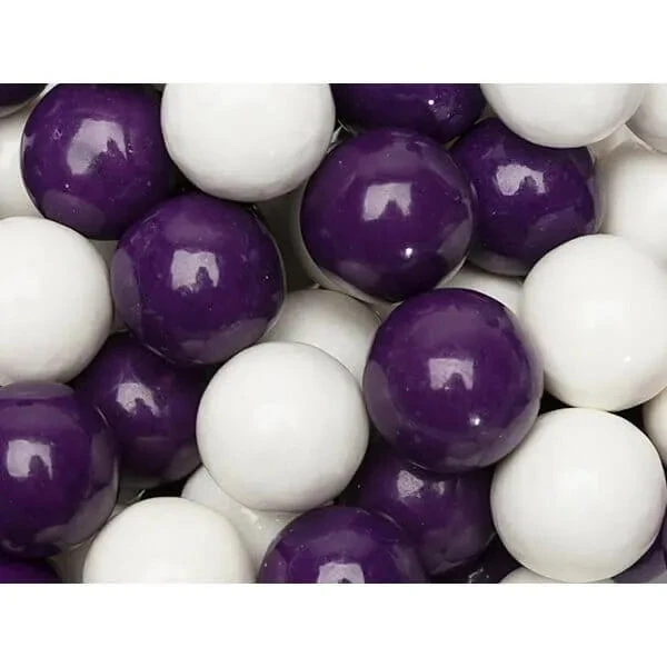 Gumballs Color Combo - Purple And White: 4LB Box 1 Gumballs Color Combo - Purple And White: 4LB Box