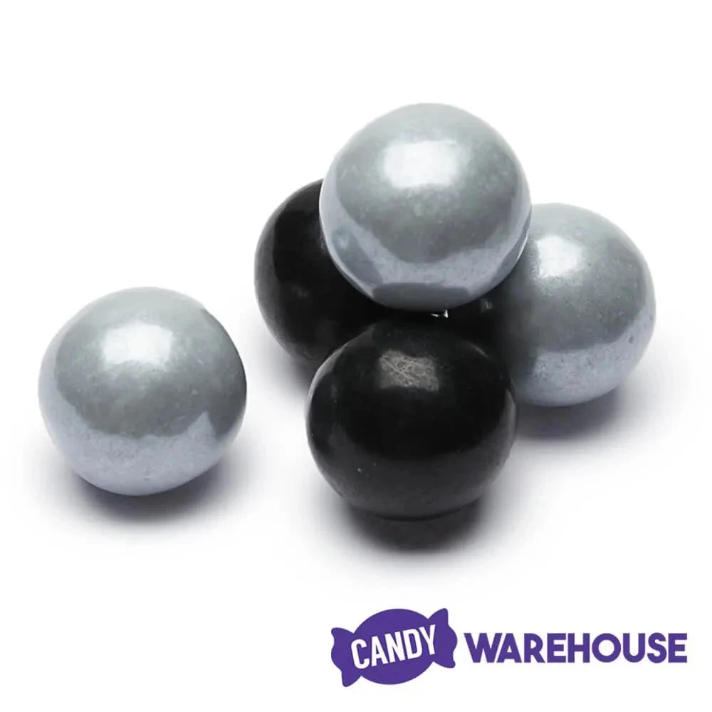 Gumballs Color Combo - Silver And Black: 4LB Box 2 Gumballs Color Combo - Silver And Black: 4LB Box - Image 2