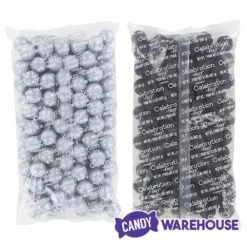 Gumballs Color Combo - Silver And Black: 4LB Box 6 Gumballs Color Combo - Silver And Black: 4LB Box -Candy Shop gumballs color combo silver and black 4lb box candy warehouse 3