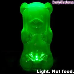 Gummy Bear Night Light - Green 8 Gummy Bear Night Light - Green -Candy Shop gummy bear night light green candy warehouse 4