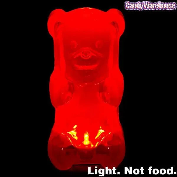Gummy Bear Night Light - Red 4 Gummy Bear Night Light - Red - Image 4
