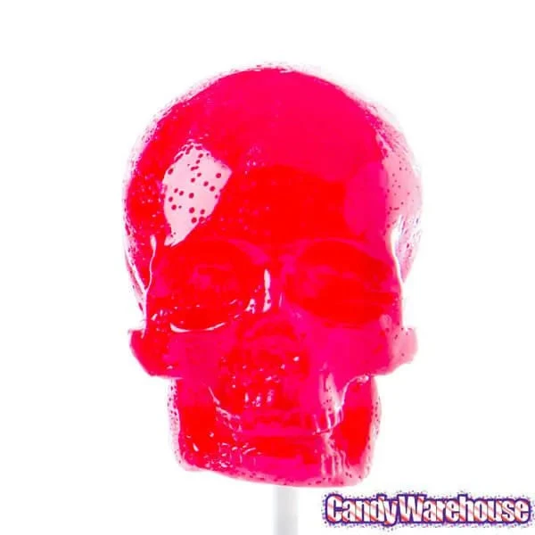 Gummy Skulls On A Stick Assortment: 4-Piece Box 4 Gummy Skulls On A Stick Assortment: 4-Piece Box - Image 4
