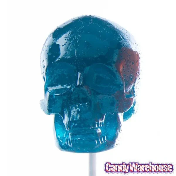 Gummy Skulls On A Stick Assortment: 4-Piece Box 7 Gummy Skulls On A Stick Assortment: 4-Piece Box - Image 7