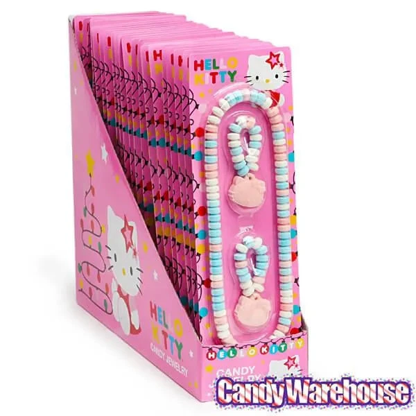 Hello Kitty Candy Jewelry Packs: 24-Piece Display 2 Hello Kitty Candy Jewelry Packs: 24-Piece Display - Image 2