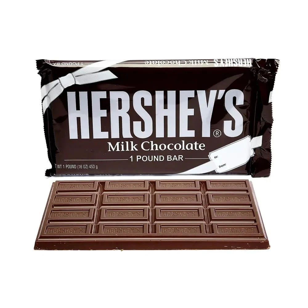 Hershey's 1-Pound Milk Chocolate Bar 1 Hershey's 1-Pound Milk Chocolate Bar