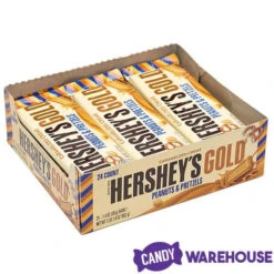 Hershey's Gold With Peanuts And Pretzels Candy Bars: 24-Piece Box 7 Hershey's Gold With Peanuts And Pretzels Candy Bars: 24-Piece Box -Candy Shop hershey s gold with peanuts and pretzels candy bars 24 piece box candy warehouse 3