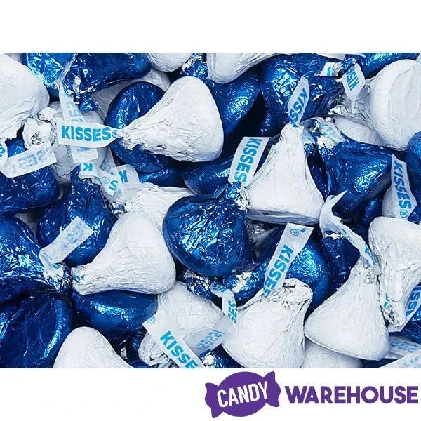 Hershey's Kisses Color Combo - Dark Blue And White: 800-Piece Box 5 Hershey's Kisses Color Combo - Dark Blue And White: 800-Piece Box - Image 5