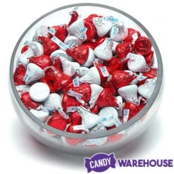 Hershey's Kisses Color Combo - Red And White: 800-Piece Box -Candy Shop hershey s kisses color combo red and white 800 piece box candy warehouse 5
