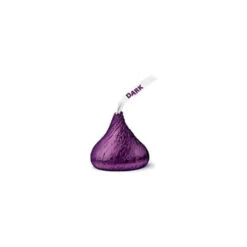 Hershey's Kisses Purple Foiled Dark Chocolate Candy: 1LB Bag 10 Hershey's Kisses Purple Foiled Dark Chocolate Candy: 1LB Bag -Candy Shop hershey s kisses purple foiled dark chocolate candy 1lb bag candy warehouse 3