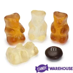 Irish Cream Gummy Bears Candy: 3KG Bag -Candy Shop irish cream gummy bears candy 3kg bag candy warehouse 3