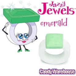 Jazzy Jewels Candy Rings: 30-Piece Bag -Candy Shop jazzy jewels candy rings 30 piece bag candy warehouse 4