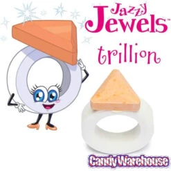 Jazzy Jewels Candy Rings: 30-Piece Bag -Candy Shop jazzy jewels candy rings 30 piece bag candy warehouse 5