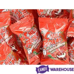 Jovy Chili Rokas Revolcadas Hard Candy - Watermelon: 65-Piece Bag -Candy Shop jovy chili rokas revolcadas hard candy watermelon 65 piece bag candy warehouse 4