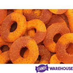 Jovy Crazy Gummy Rings Chamoy Candy - Peach: 5LB Bag 7 Jovy Crazy Gummy Rings Chamoy Candy - Peach: 5LB Bag -Candy Shop jovy crazy gummy rings chamoy candy peach 5lb bag candy warehouse 4