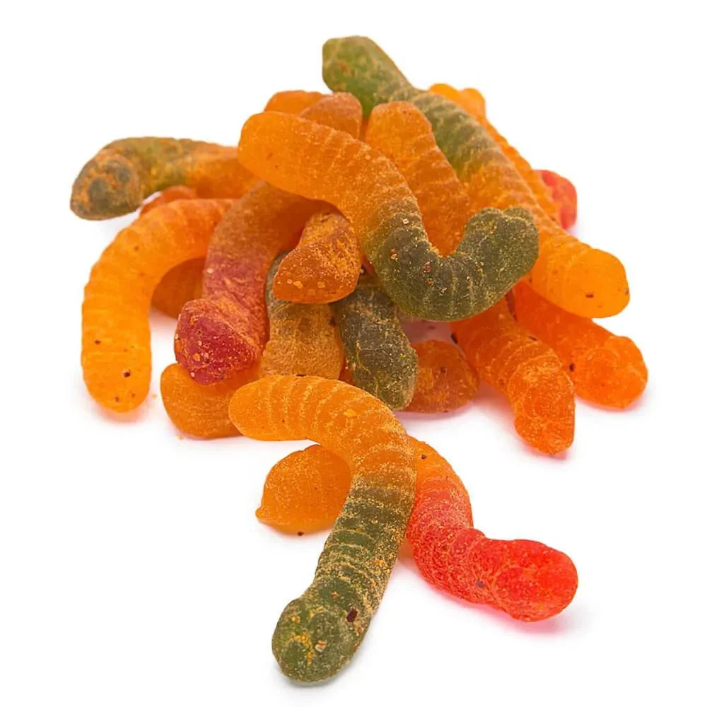 Jovy Crazy Gummy Worms Revolcado Tamarindo Candy: 5LB Bag 1 Jovy Crazy Gummy Worms Revolcado Tamarindo Candy: 5LB Bag