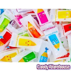 Kanro Assorted Colors Pencil Hard Candy: 25-Piece Bag -Candy Shop kanro assorted colors pencil hard candy 25 piece bag candy warehouse 3