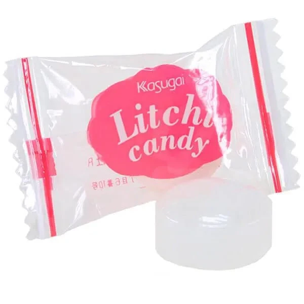 Kasugai Lychee Hard Candy: 24-Piece Bag 1 Kasugai Lychee Hard Candy: 24-Piece Bag