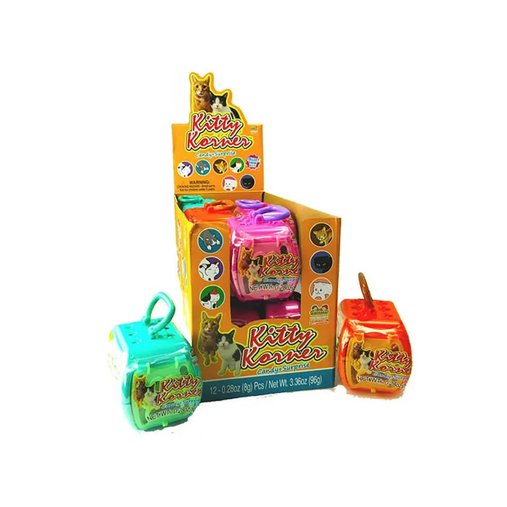 Kidsmania Kitty Korner Candy And Surprise: 12-Piece Box 1 Kidsmania Kitty Korner Candy And Surprise: 12-Piece Box