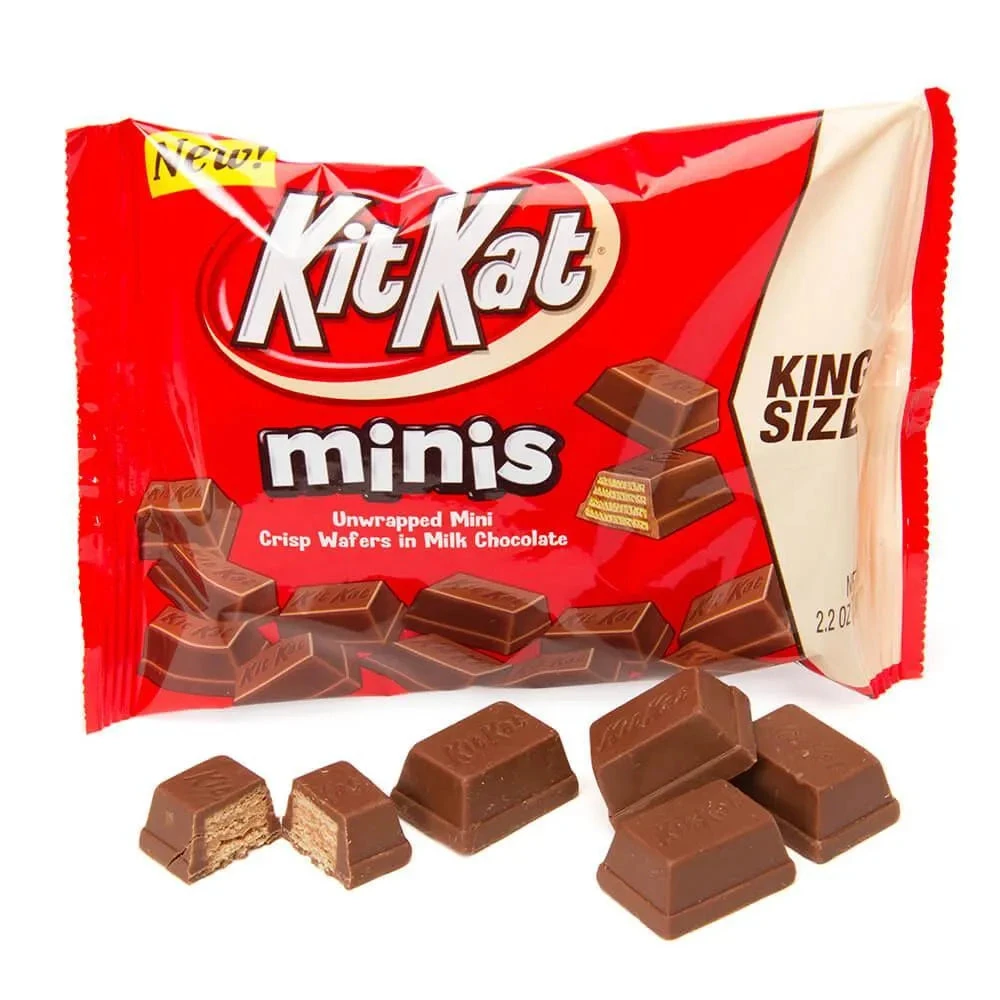 Kit Kat Minis King Size Packs: 12-Piece Box 1 Kit Kat Minis King Size Packs: 12-Piece Box