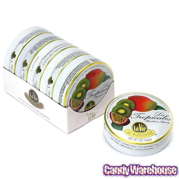 La Vie Candy Drops Tins - Tropical Fruits: 5-Piece Pack 2 La Vie Candy Drops Tins - Tropical Fruits: 5-Piece Pack - Image 2