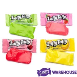 Laffy Taffy Candy - Assorted: 145-Piece Tub -Candy Shop laffy taffy candy assorted 145 piece tub candy warehouse 3