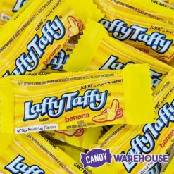Laffy Taffy Candy - Banana: 145-Piece Tub -Candy Shop laffy taffy candy banana 145 piece tub candy warehouse 3