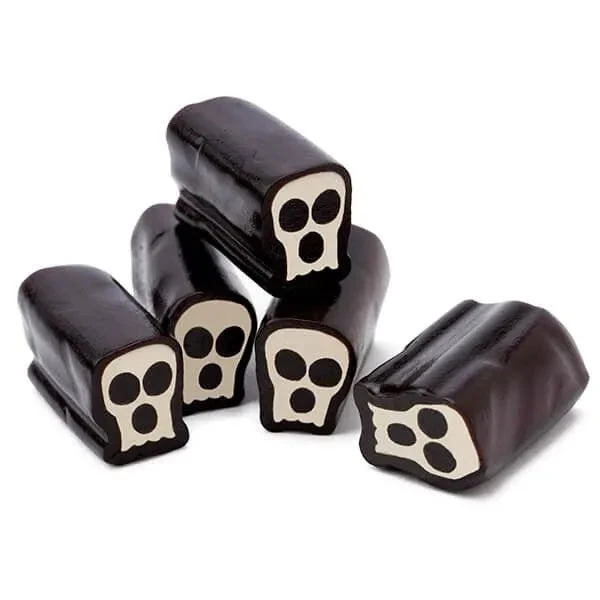 Licorice Skulls Candy: 5LB Bag 1 Licorice Skulls Candy: 5LB Bag