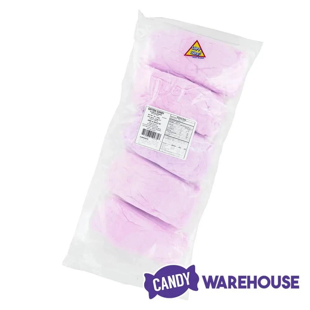 Lupy Lups Purple Cotton Candy 0.5-Ounce Packs - Grape: 10-Piece Bag 4 Lupy Lups Purple Cotton Candy 0.5-Ounce Packs - Grape: 10-Piece Bag - Image 4