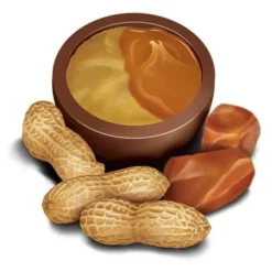 Madelaine Duets Peanut Butter & Caramel Filled Chocolate Truffles: 48-Piece Box -Candy Shop madelaine duets peanut butter and caramel filled chocolate truffles 48 piece box candy warehouse 3